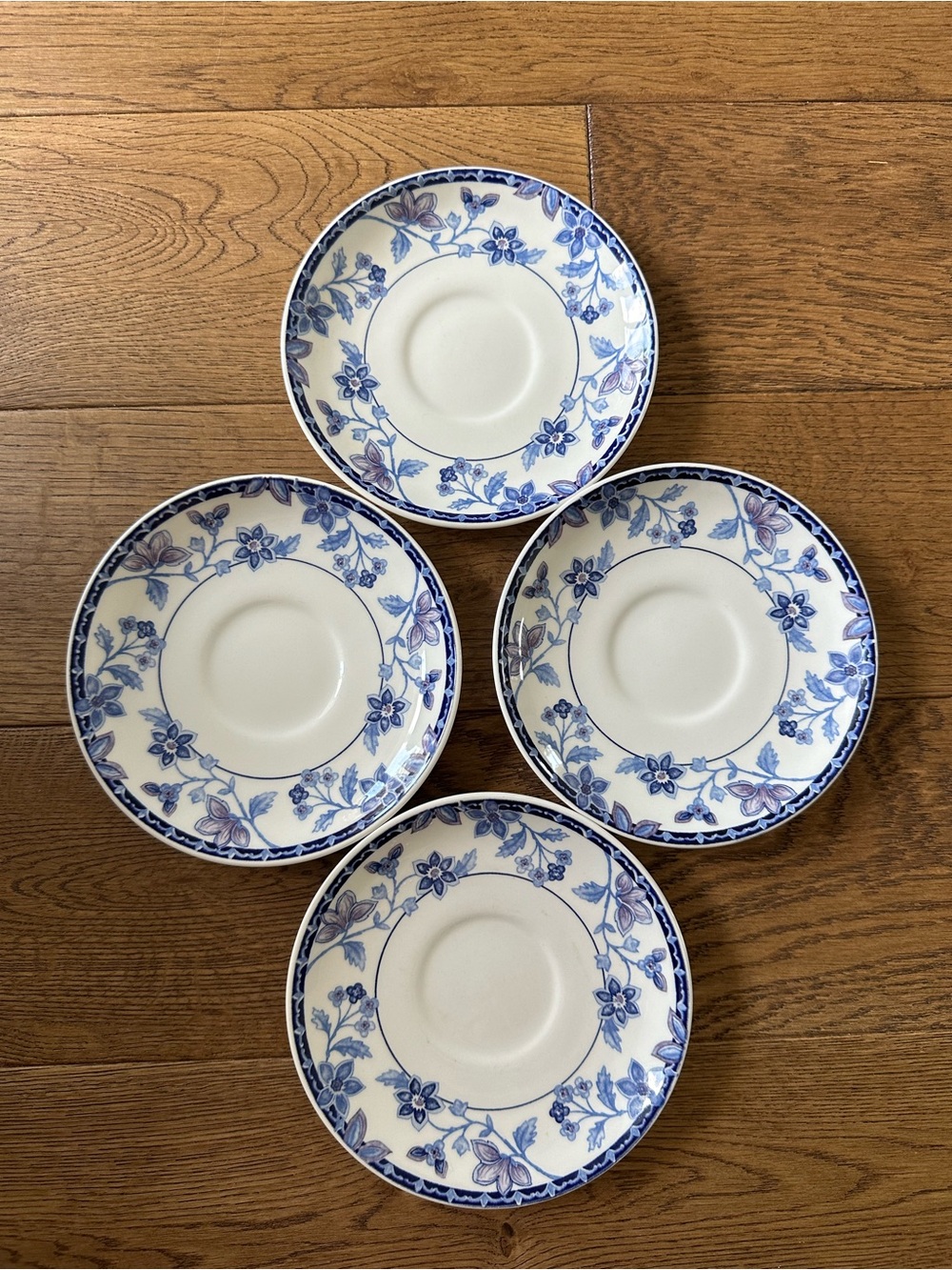 Johnson Brothers  Made In England Small Floral Plates 4